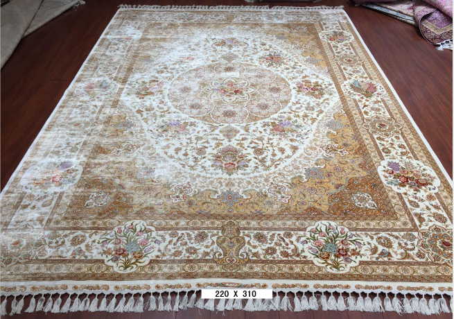 手工绢丝地毯7*10  TXW-1203