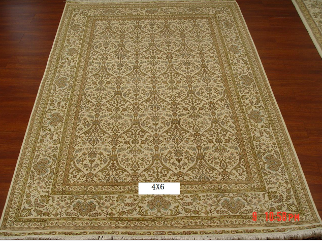 手工真丝地毯 4*6 TXQ-0904