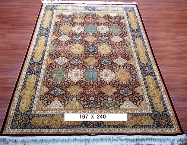 手工真丝地毯 5.5*8  TXW-1114