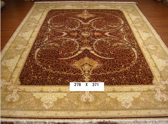 手工真丝地毯  9*12  TXD-1059