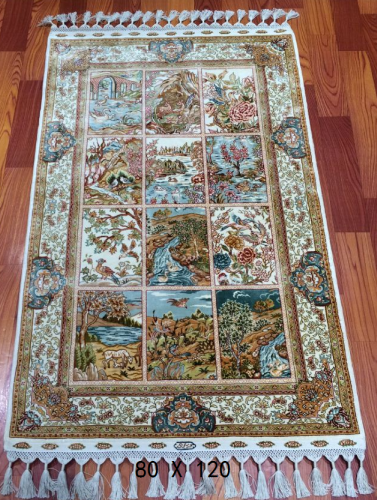 手工绢丝地毯 2.5*4 TXD-0901