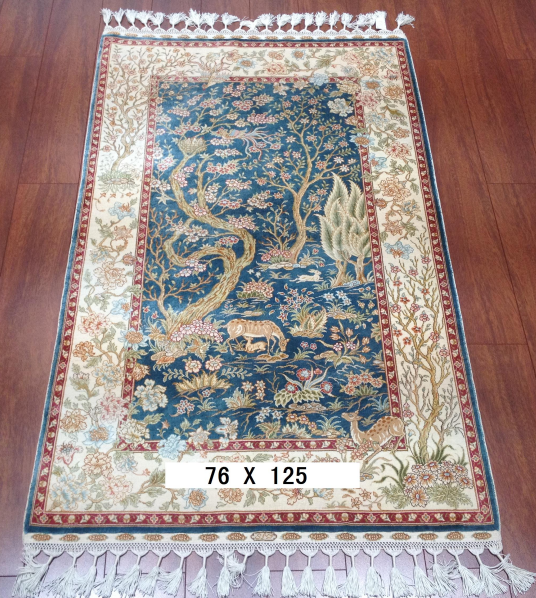 手工真丝地毯2.7*4  TXW-1301