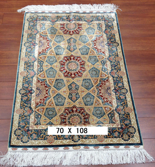 手工真丝地毯2.3*3.5  TXD-1047