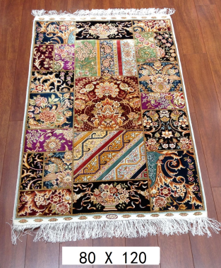 手工绢丝地毯 2.5*4 TXW-1105