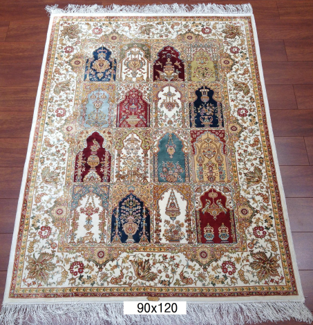 手工绢丝地毯 2.9*3.9 TXW-1110