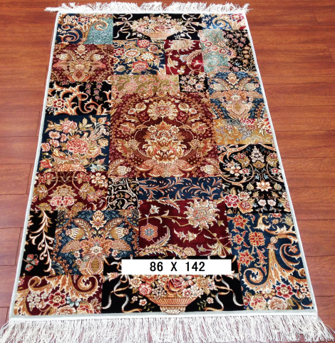 手工绢丝地毯2.8*4.5 TXW-1105a