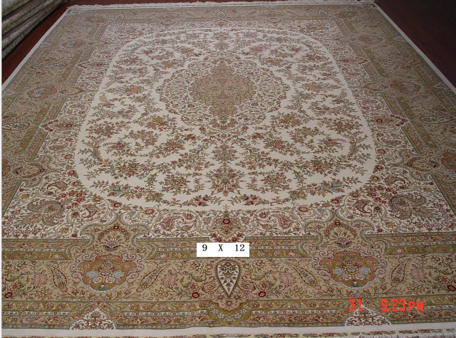手工真丝地毯  9*12  TXW-0901