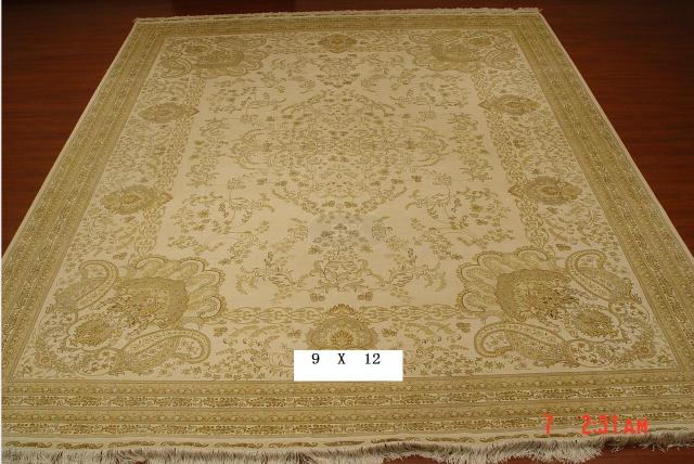 手工真丝地毯  9*12  D-130