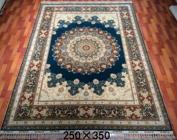 手工丝毛地毯 8.2*11.48 TXMX-1243蓝