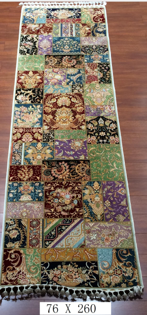 手工真丝地毯2.5*8.2 TXW-1105