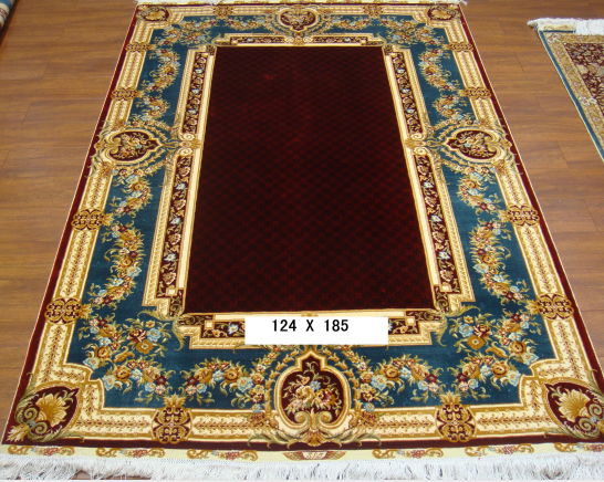 手工真丝地毯 4*6 TXX-1051A