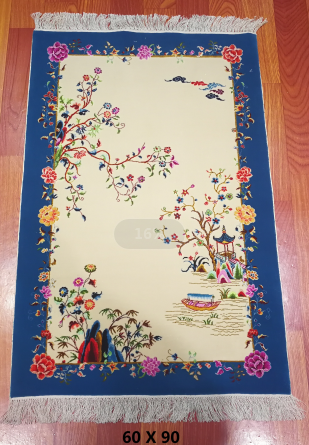 手工绢丝地毯 1.9*3  TXMX-1842