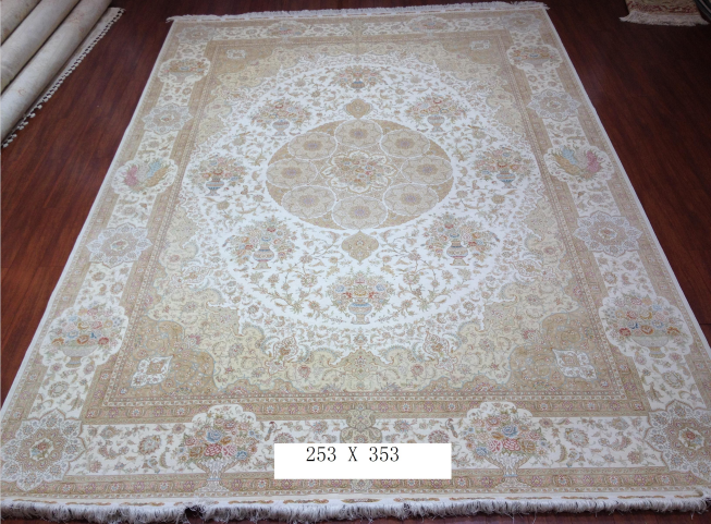 手工真丝地毯  8.2*11.48 TXW-1203卡