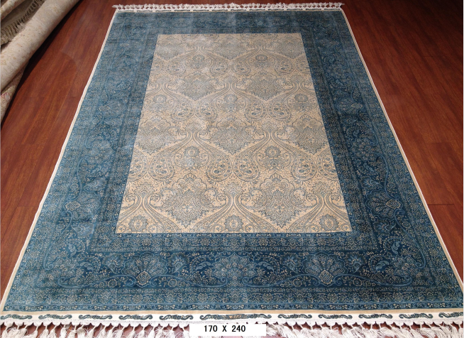 手工真丝地毯 5.5*7.87 TXJ-1425