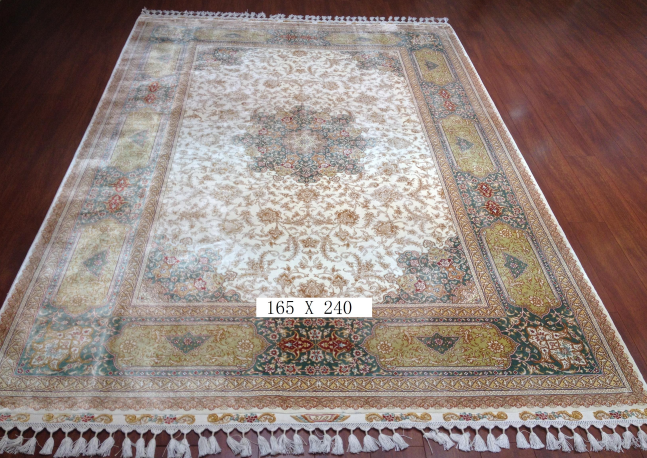 手工绢丝地毯 5.4*7.87 TXD-1033