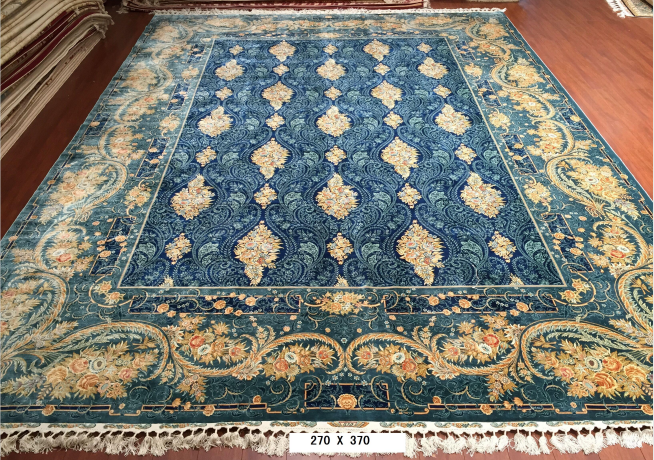 手工真丝地毯  9*12  TXX-1343