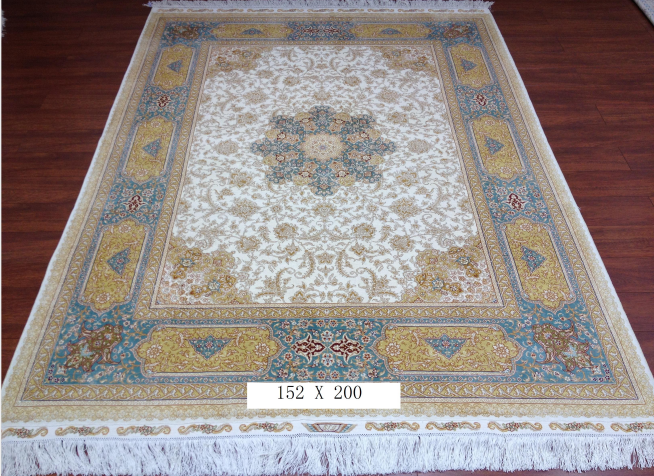 手工真丝地毯  4.9*6.56 TXD-1033